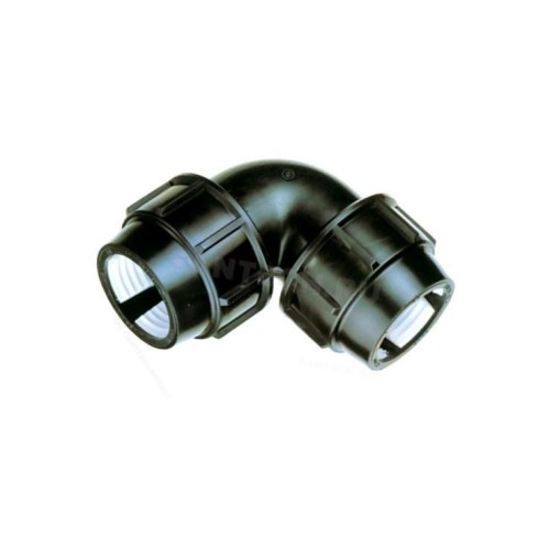 Отвод ПЭ компрессионный Дн 20 90гр Джилекс в Челябинске