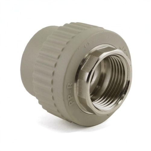 Муфта PP-R комбинированная серая ВР (ВН) Дн 20-1/2" с крестом Wavin Ekoplastik в Челябинске