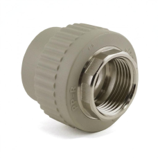 Муфта PP-R комбинированная серая ВР (ВН) Дн 63-2" Wavin Ekoplastik