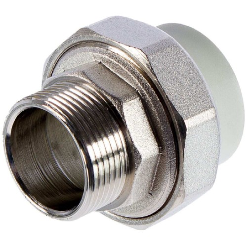 Переход PP-R серый НР (НАР) Дн 20-1/2" Wavin Ekoplastik в Челябинске