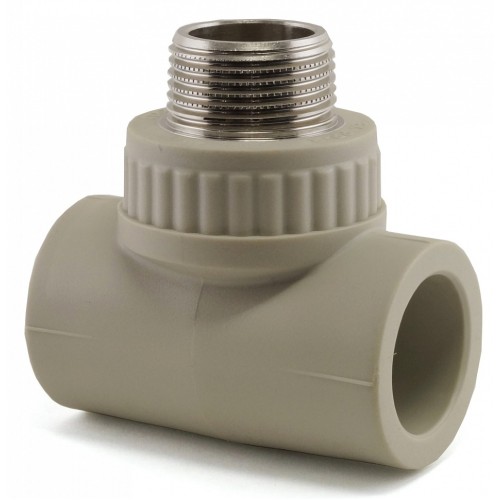 Тройник PP-R комбинированный НР (НАР) Дн 20-1/2" Pro Aqua в Челябинске