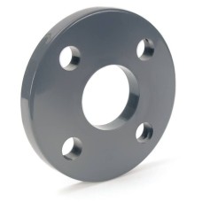 Фланец ПВХ клеевой Ду 100 (Dвн 110мм) Ру-16 серый напорный Aquaviva