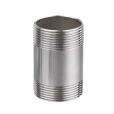 Бочонок стальной оцинкованный НР АС 15х55 мм 1/2" ГОСТ 3262-75