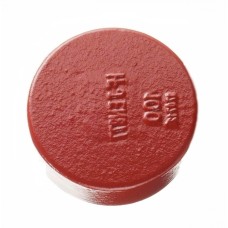 Заглушка чугунная SML Ду-125 торцевая безраструбная Китай