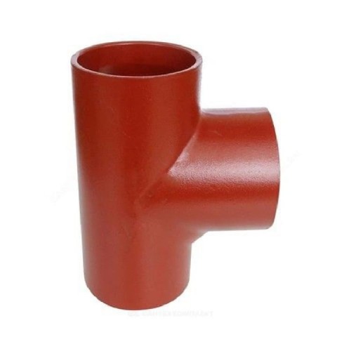 Тройник чугунный SML Ду 125-100 88гр безраструбный Китай в Челябинске