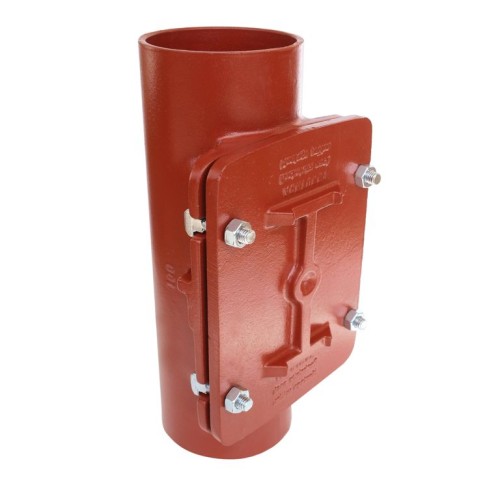 Ревизия чугунная SML Ду-200 с прямоугольной крышкой безраструбная Китай в Челябинске