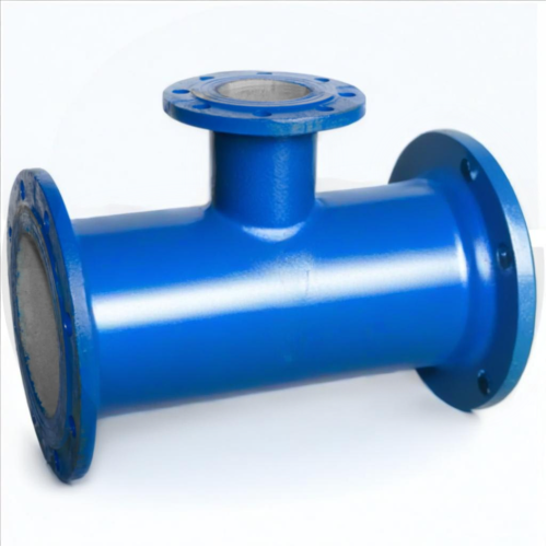 Тройник фланцевый ТФ Ду 400-400 (L=800-400) ВЧШГ с ЦПП цинк+AL ГОСТ ISO 2531-2012 в Челябинске