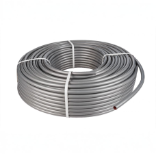 Труба сшитый полиэтилен PE-Xa/EVOH серая Дн 16х2,2 Ру-10 (Т<95°С) бухта 50м РОС Полипластик