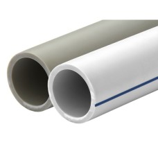 Труба полипропиленовая PP-R напорная серая без армировки Ру 20 SDR 6 Pro Aqua 25х4,2 мм 4 м