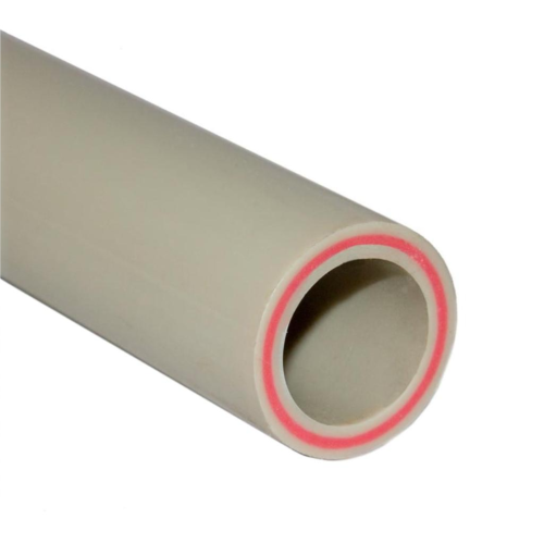 Труба полипропиленовая PP-R напорная белая армированная стекловолокном Ру 20 SDR 7.4 VALFEX 20х2,8 мм в Челябинске