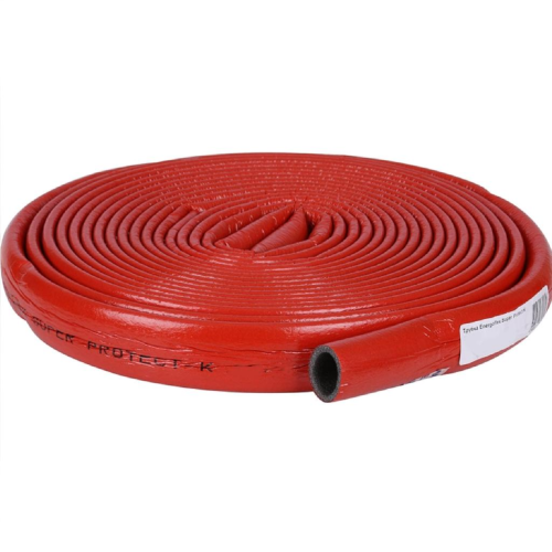Трубка из вспененного полиэтилена 28/9 L=2м (Т<95°C) в защитной оболочке красный Energoflex SUPER PROTECT в Челябинске