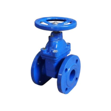 Задвижка клиновая чугунная фланцевая с обрезиненным клином Ру 16 Rushwork 101 Rushwork 125 мм