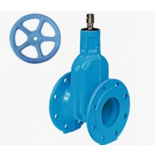 Задвижка клиновая чугунная фланцевая с обрезиненным клином Ру 16 A 4000A Hawle 65х170 мм