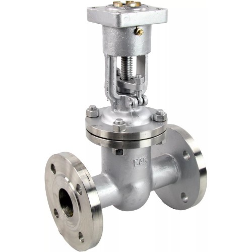 Задвижка нержавеющая фланцевая под электропривод Ду-150 Ру-25 (Т<560°С) 30нж964нж DN.ru в Челябинске