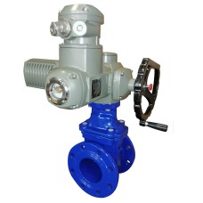 Задвижка чугунная с электроприводом AUMA E2 4000ELE2 65х170 мм