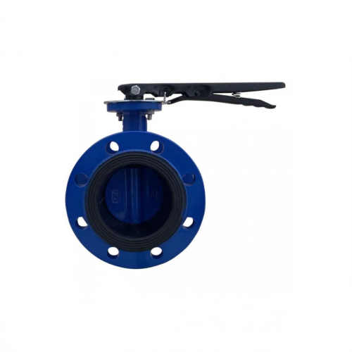 Затвор ручной с чугунным диском и рукояткой межфланцевый 2,5 МПа EPDM ЗПCС GG25 АДЛ 200 мм в Челябинске