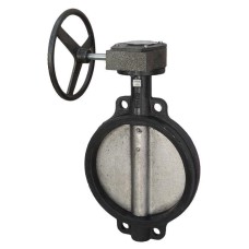 Затвор с чугунным диском и редуктором межфланцевый 1,6 МПа EPDM VPI4448 GGG50 Tecofi 50х42,5 мм