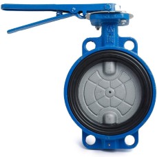 Затвор ручной с нержавеющий диском и рукояткой межфланцевый 1,6 МПа EPDM Genebre 2109 GG20 Genebre 100 мм